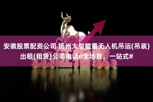 安徽股票配资公司 扬州大型载重无人机吊运(吊装)出租(租赁)公司电话#全场景，一站式#